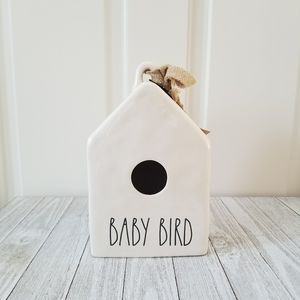 Rae Dunn BABY BIRD Ceramic Birdhouse